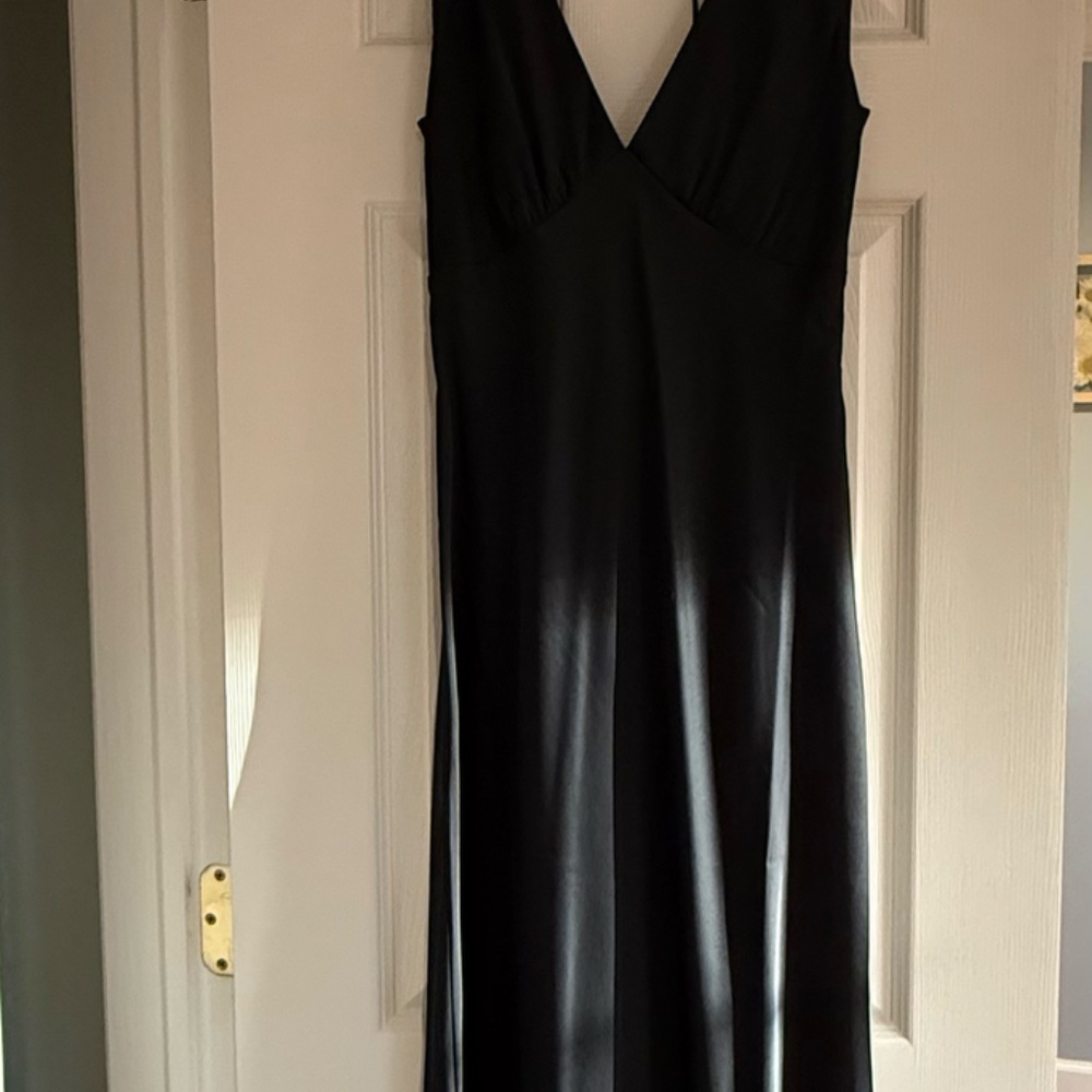 Plunge Cowl Back Maxi Dress - Picture 4 of 5